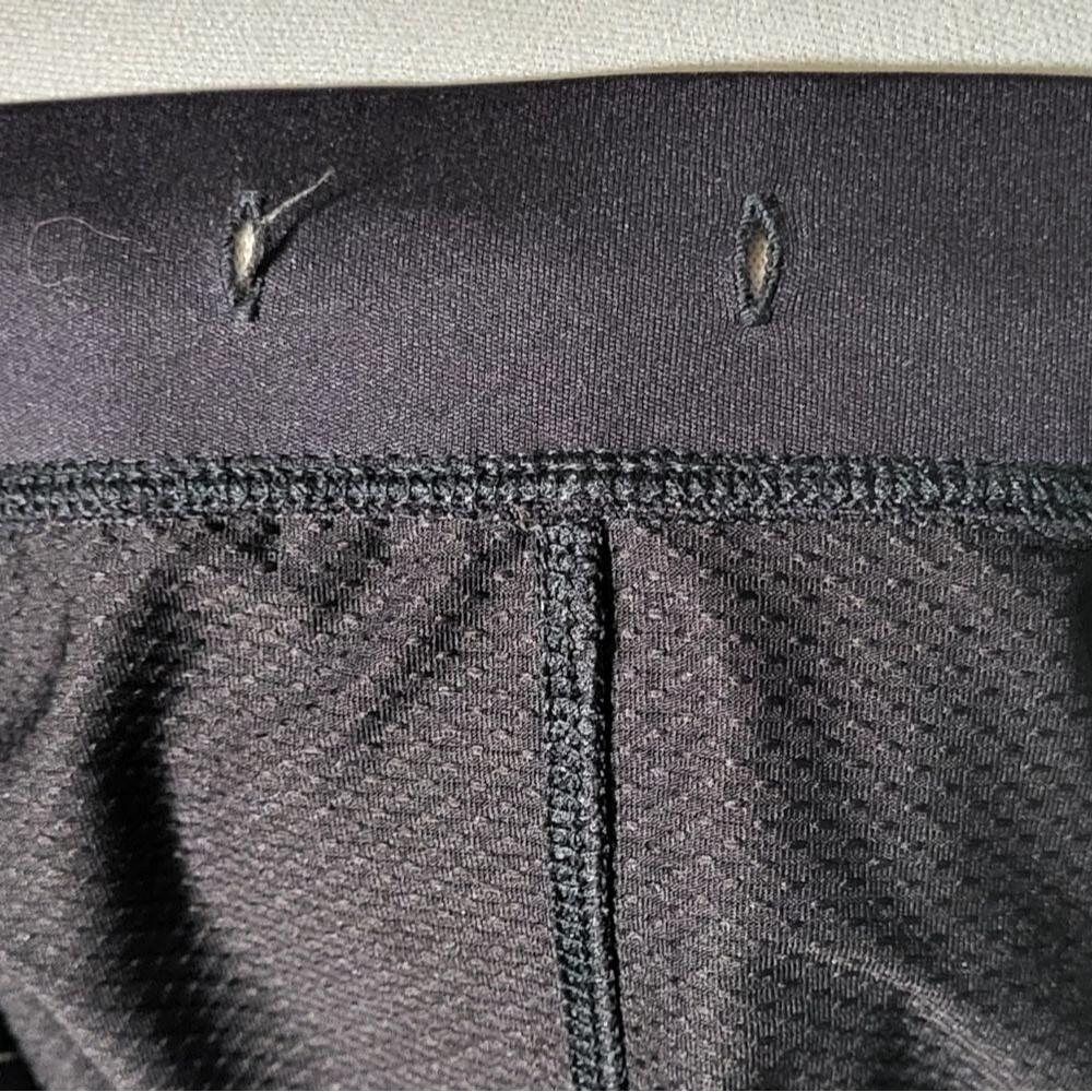 Tek Gear Women's Vintage Black Double Striped High Waist Track Pants Sz Large 🐈 - Picture 4 of 11